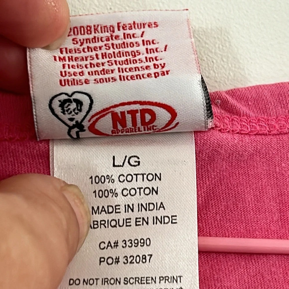 2008 Betty Boop tshirt - Picture 5 of 6